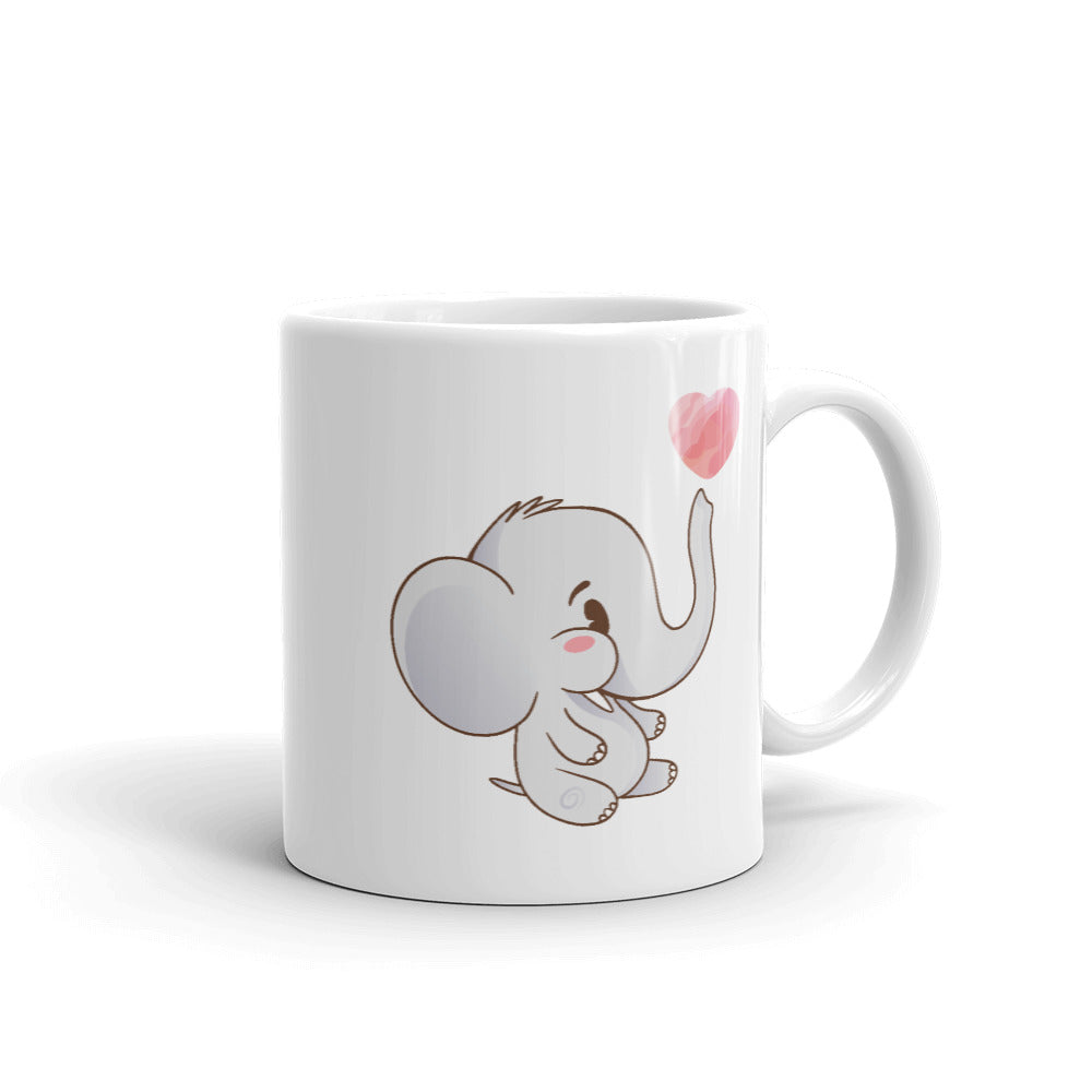 Cute Baby Elephant coffee mug – Fourth Dimension Club