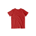 Kid's Plain Half Sleeve T-Shirt — Red