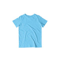 Kid's Plain Half Sleeve T-Shirt — Sky Blue