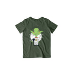 Goblin Astronaut Kid's T-Shirt — Olive Green