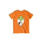 Goblin Astronaut Kid's T-Shirt — Orange