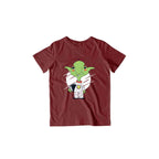 Goblin Astronaut Kid's T-Shirt — Maroon