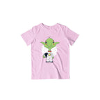 Goblin Astronaut Kid's T-Shirt — Light Pink