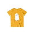 Cute Ghost Kids T-Shirt — Golden Yellow
