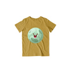 Happy Venus Kid's T-Shirt — Mustard Yellow
