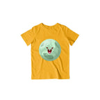 Happy Venus Kid's T-Shirt — Golden Yellow