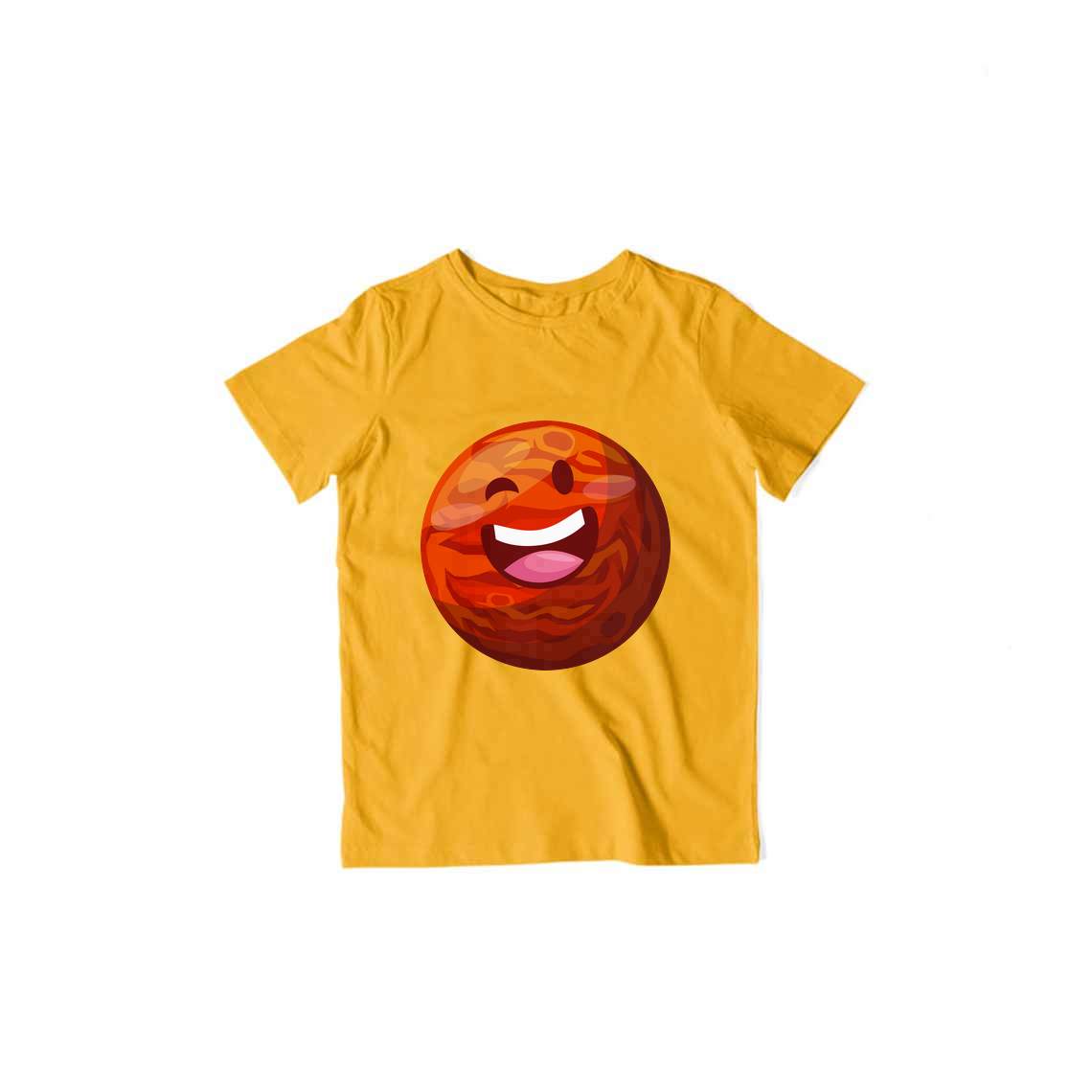 Happy Mercury Kid's T-Shirt — Golden Yellow