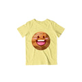 Happy Mars Kid's T-Shirt — Butter Yellow