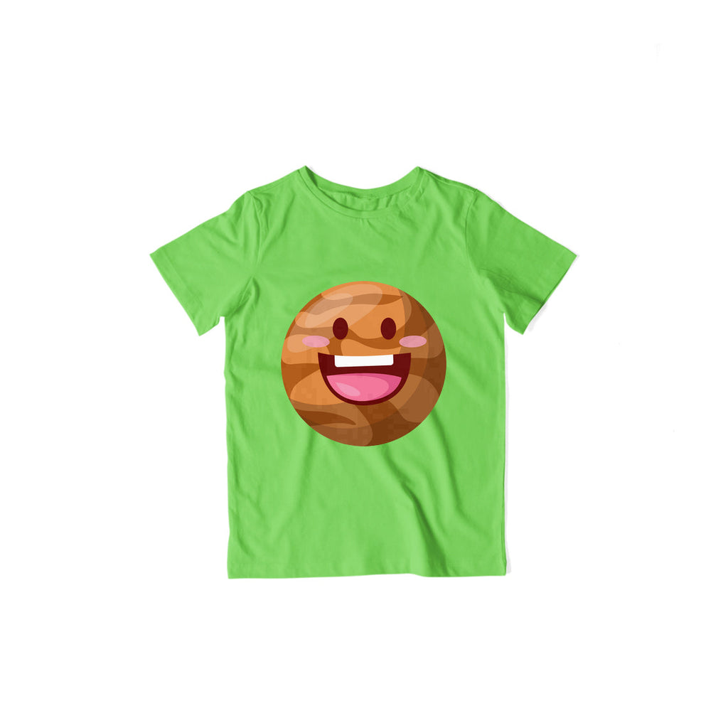 Happy Mars Kid's T-Shirt — Liril Green
