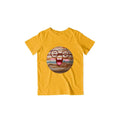 Happy Jupiter Kid's T-Shirt — Golden Yellow
