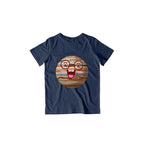 Happy Jupiter Kid's T-Shirt — Navy Blue