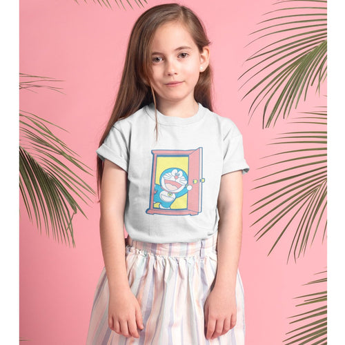 Cotton t-shirt with Anywhere Door Kid's print