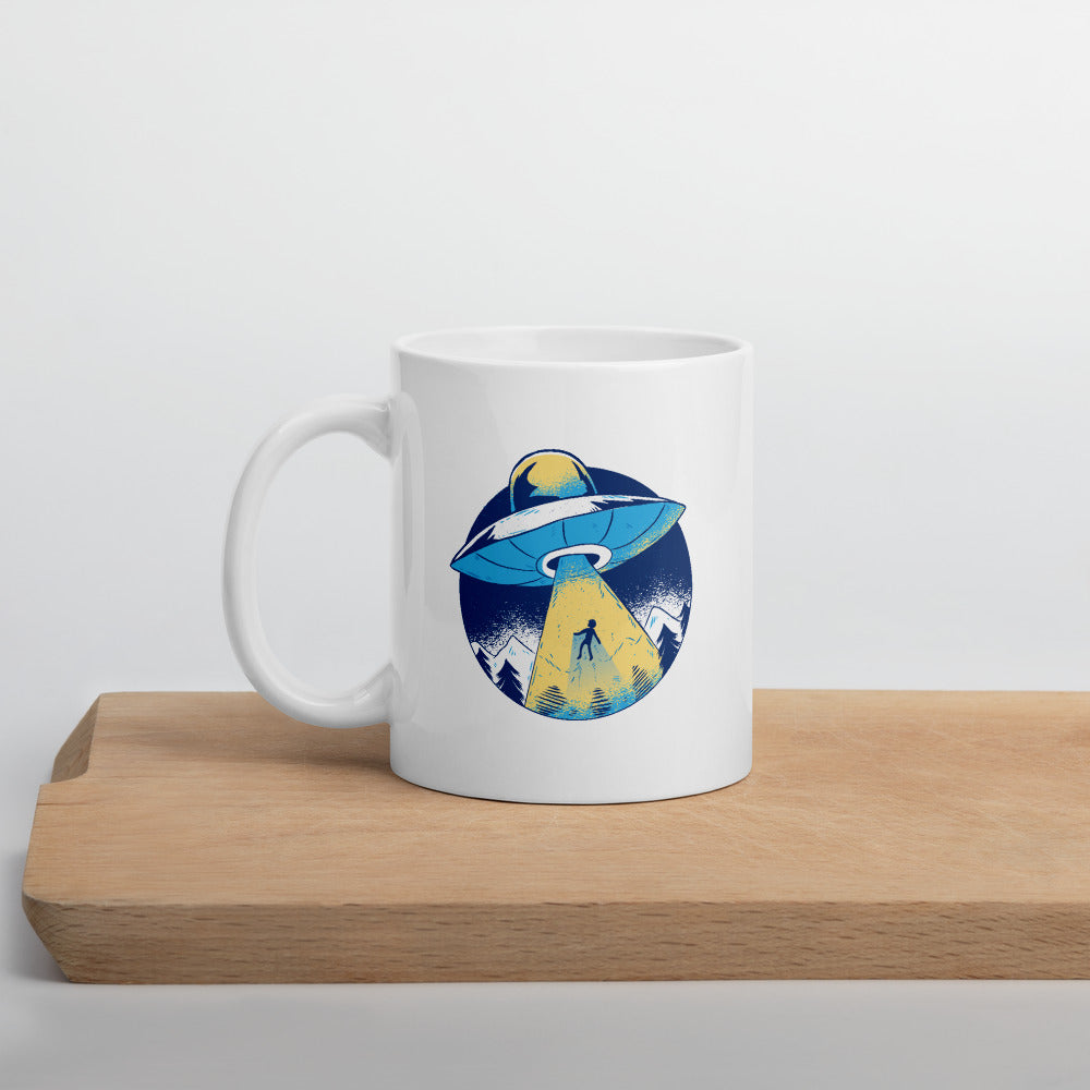 Alien Abduction Coffee Mug — detail view 2