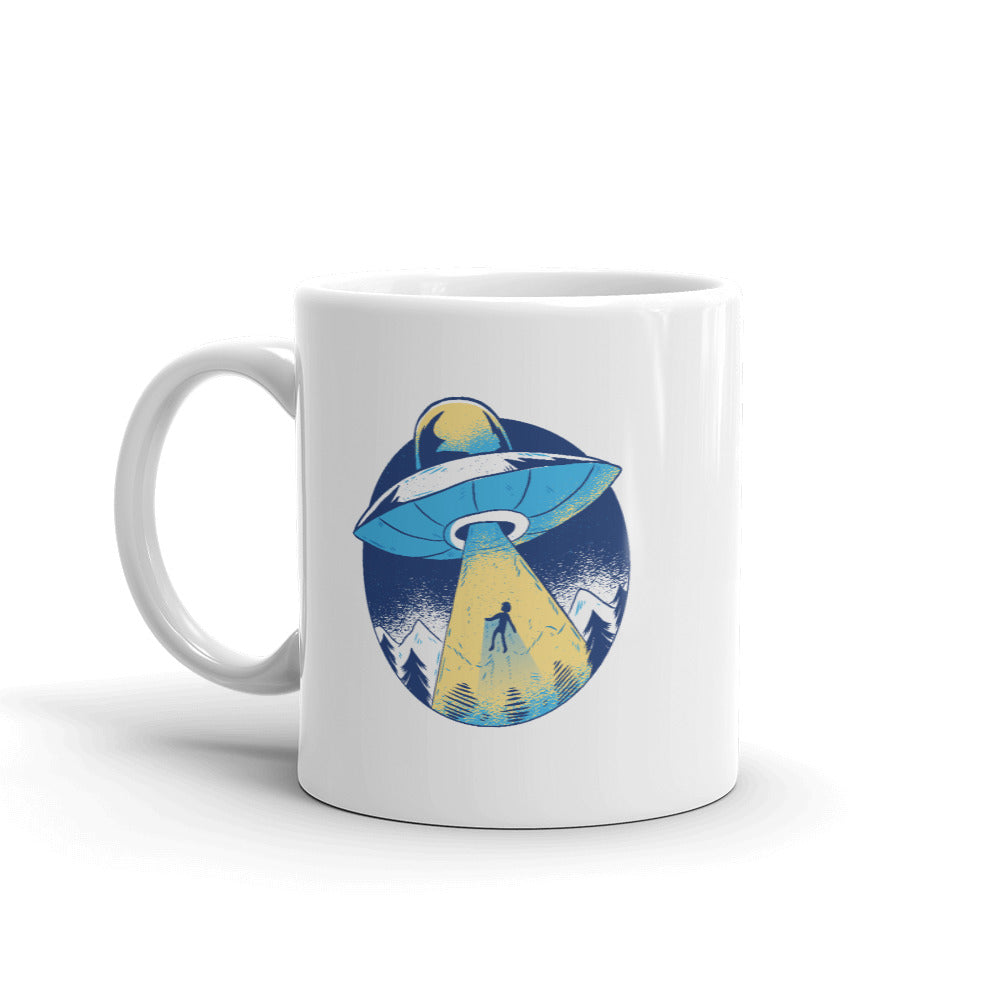 Alien Abduction Coffee Mug — detail view 5