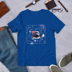 Abstract Astronaut Half Sleeve T-Shirt — detail view 7