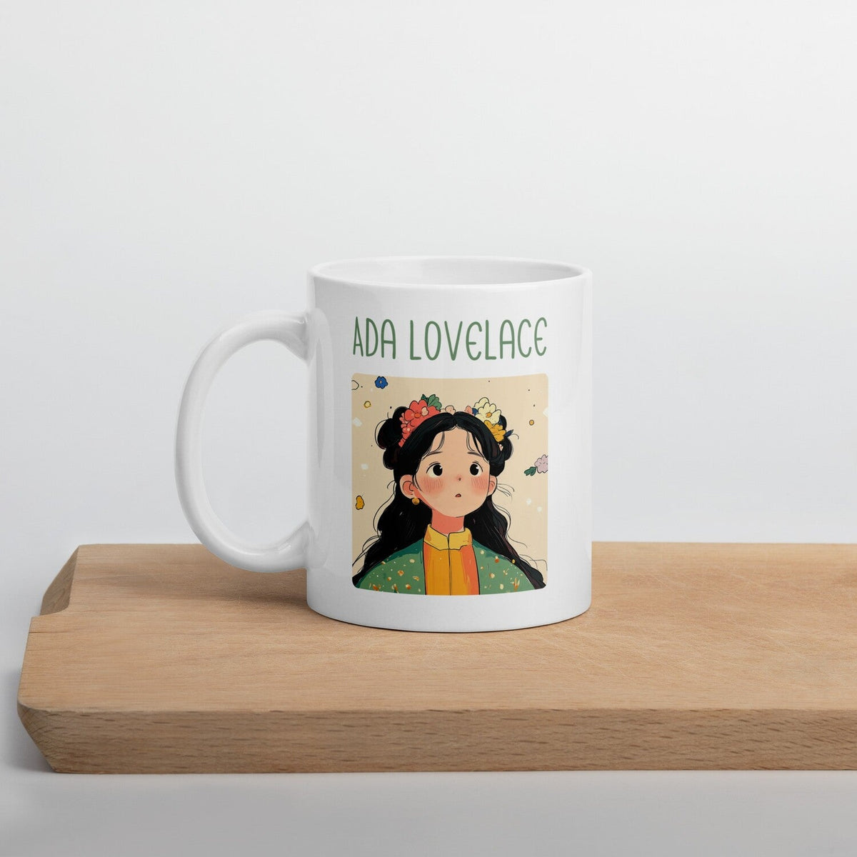 Ada Lovelace Coffee Mug — back view
