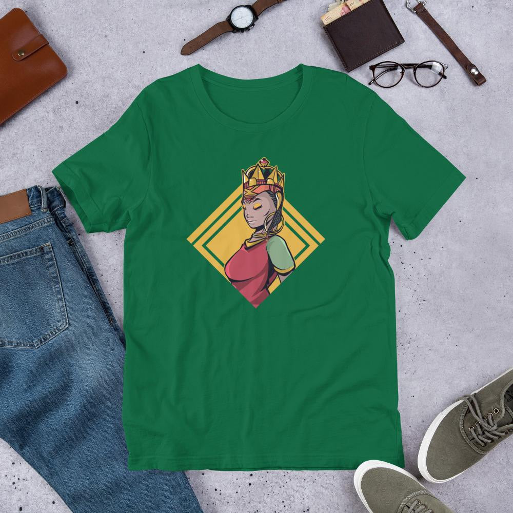 African Women graphic tee front art – Fourth Dimension Club