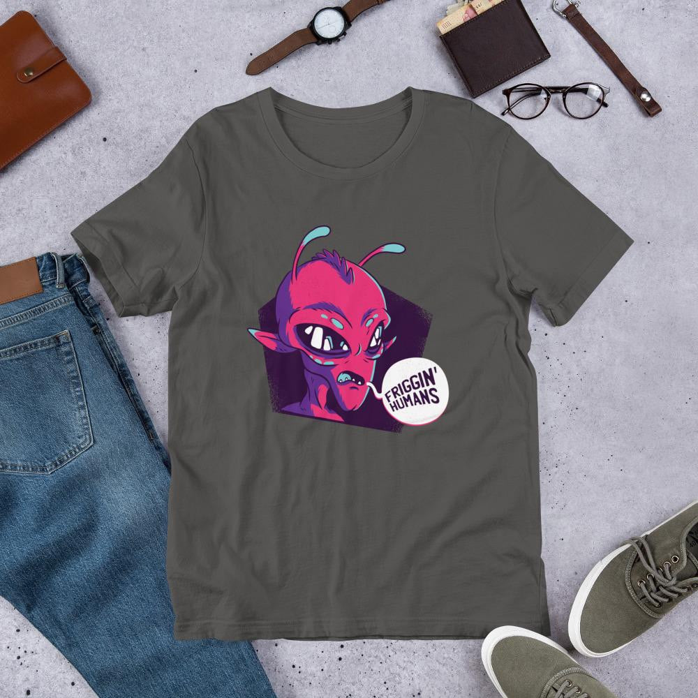Friggin Humans Half Sleeve T-Shirt