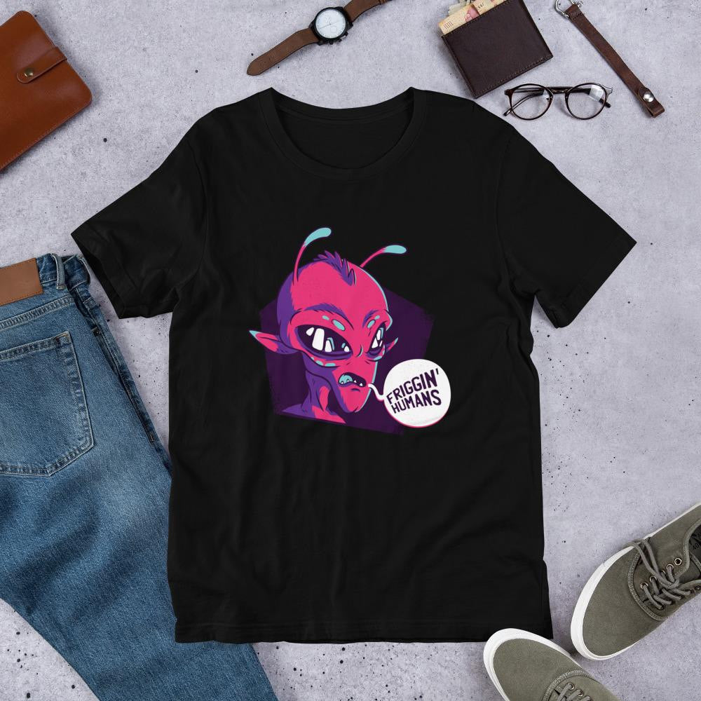 Friggin Humans Half Sleeve T-Shirt