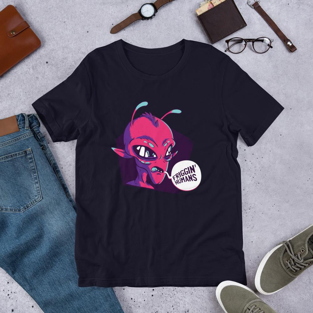 Friggin Humans Half Sleeve T-Shirt