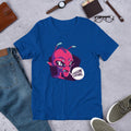 Friggin Humans Half Sleeve T-Shirt — Blue