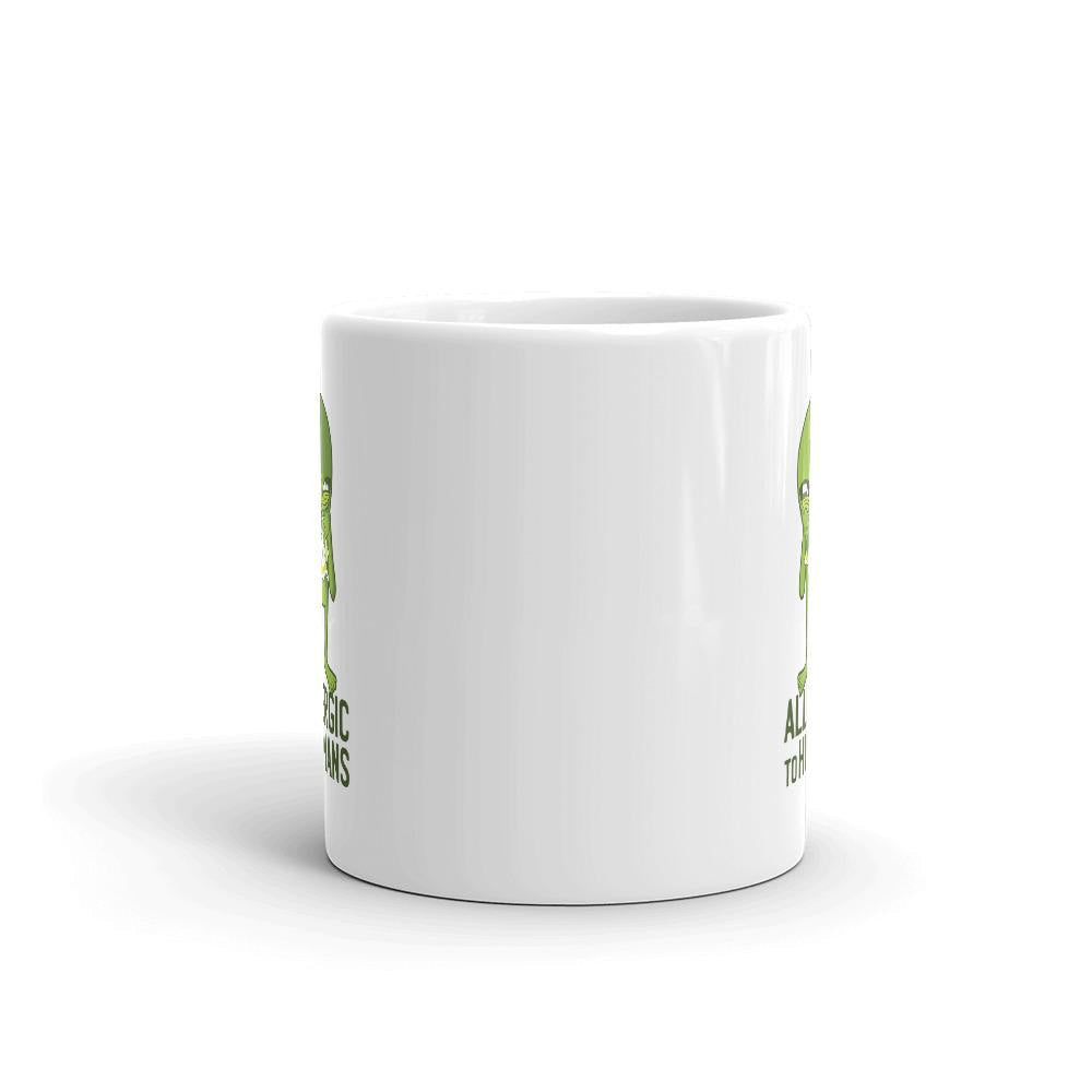 Allergic to Humans Coffee Mug — detail view 2