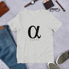 Alpha Half Sleeve T-Shirt — Grey