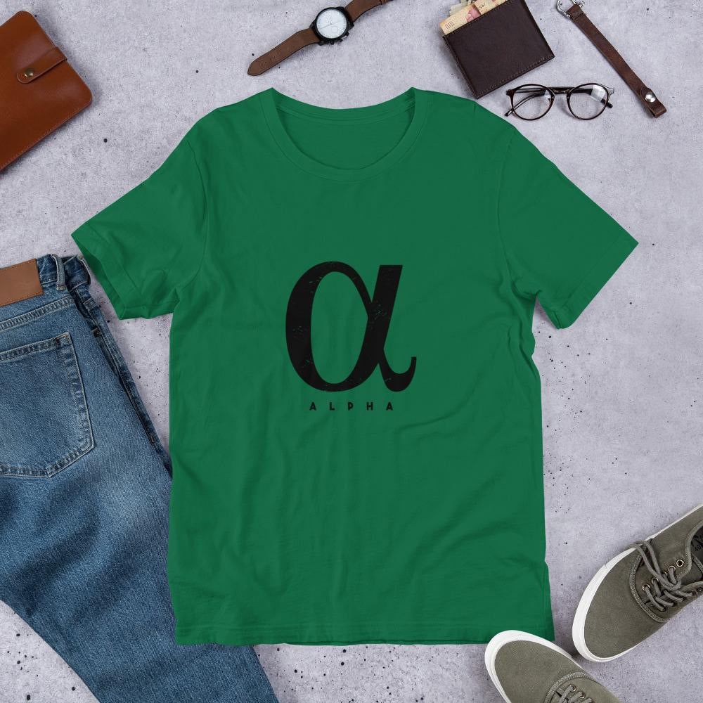 Alpha Half Sleeve T-Shirt — Green