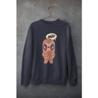 Angry Sloth Unisex Sweatshirt — Navy