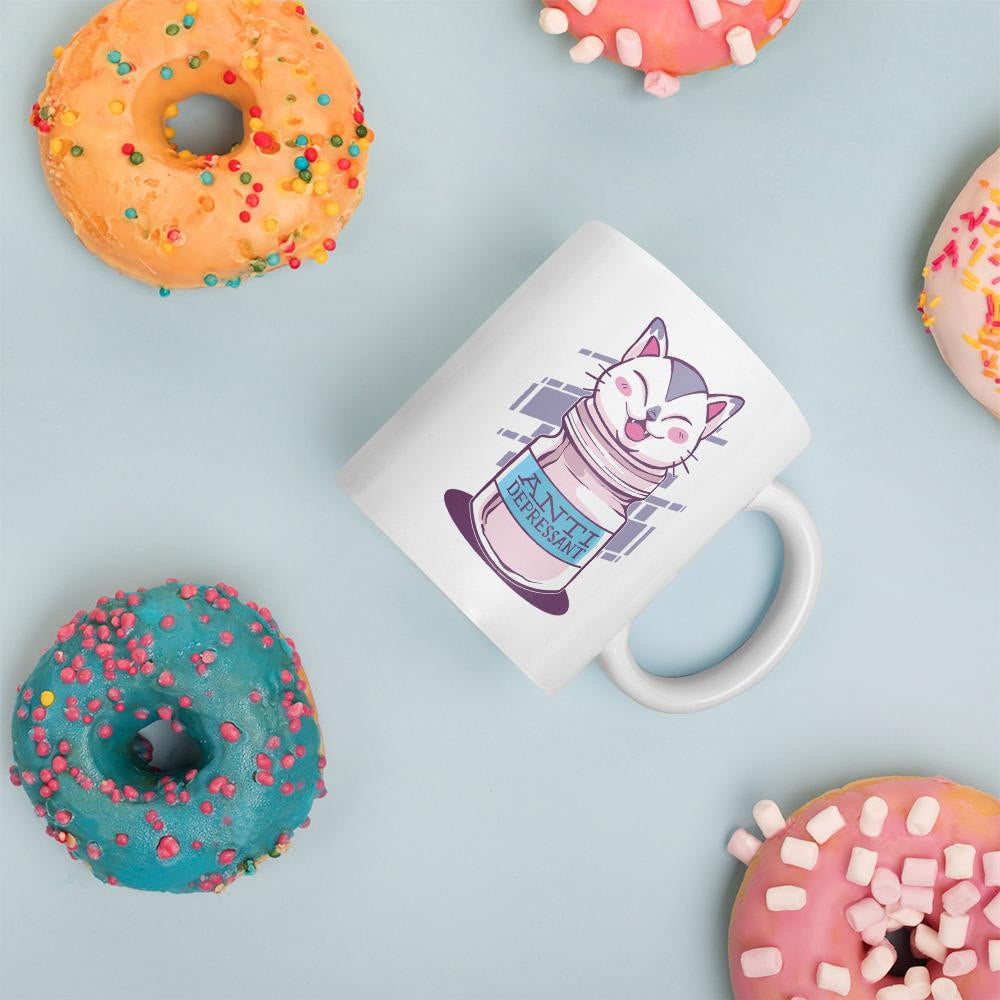 Anti Depressant coffee mug – Fourth Dimension Club