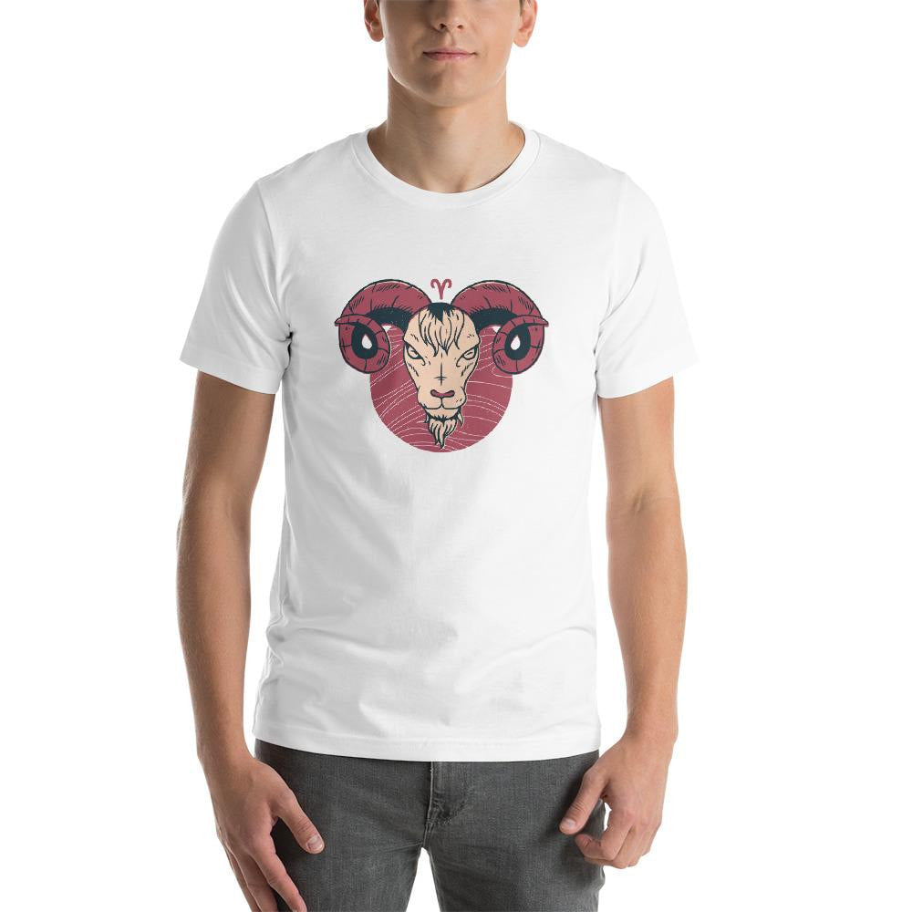 Aries Zodiac Half Sleeve T-Shirt — detail view 11