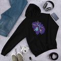 Superhero Women Unisex Hooded Sweatshirts — Black