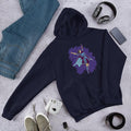 Superhero Women Unisex Hooded Sweatshirts — Navy