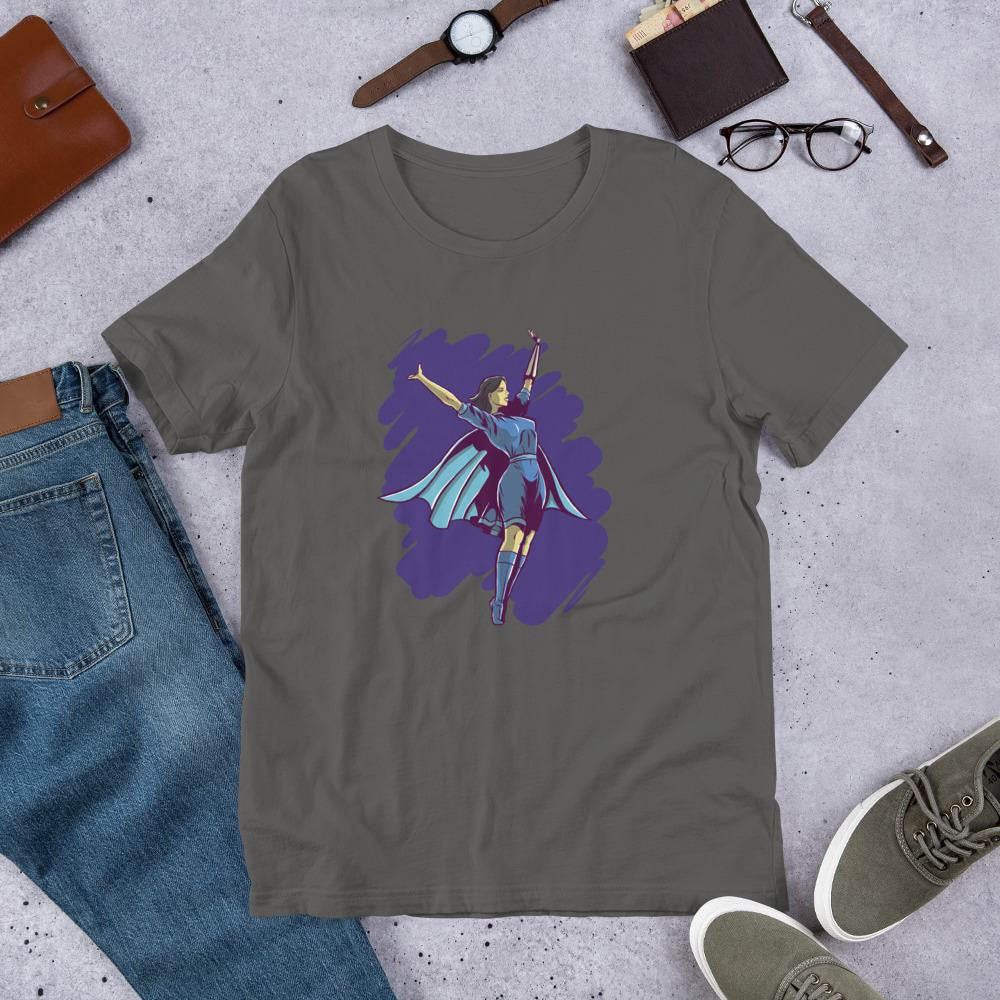 Superhero Women Half Sleeve T-Shirt — detail view 2