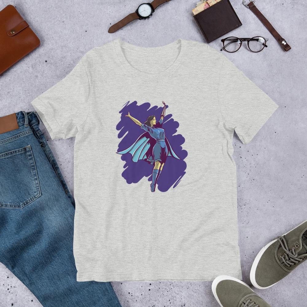 Superhero Women Half Sleeve T-Shirt — detail view 3