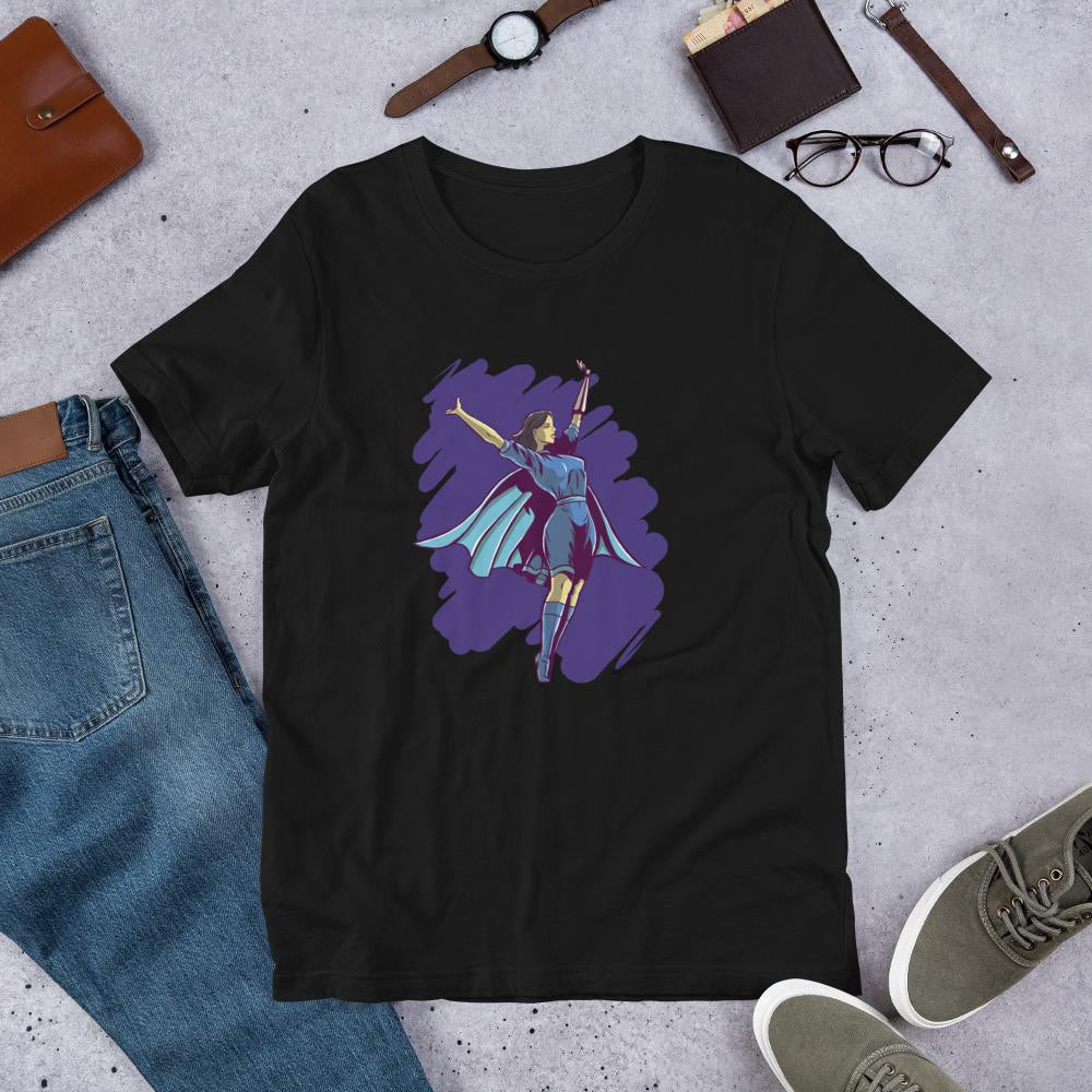 Superhero Women Half Sleeve T-Shirt — detail view 5