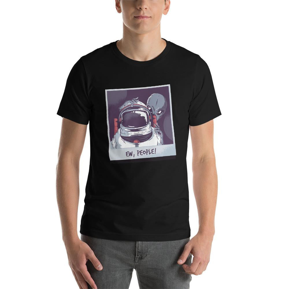 Ew, People Alien Half Sleeve T-Shirt — detail view 11