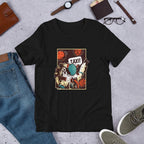 Space Ride Half Sleeve T-Shirt — Black
