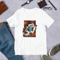 Space Ride Half Sleeve T-Shirt — White