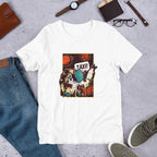Space Ride Half Sleeve T-Shirt — White