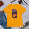 Space Conqueror Half Sleeve T-Shirt — Gold