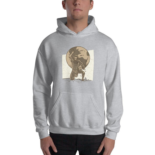 Atlas Unisex Hooded Sweatshirt — detail view 2