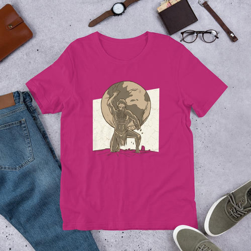 Atlas Half Sleeve T-Shirt — Pink