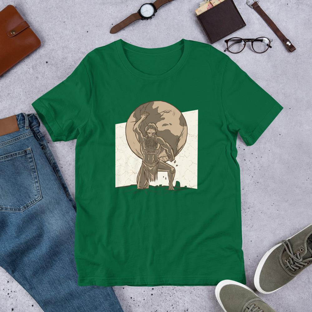 Atlas Half Sleeve T-Shirt — Green