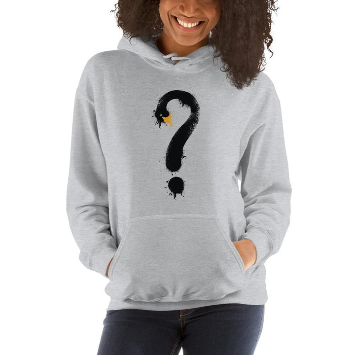 Black Swan Question Unisex Hooded Sweatshirt