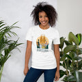 Barcelona Spain graphic tee front art – Fourth Dimension Club