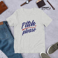Pitch Please Half Sleeve T-Shirt — Grey