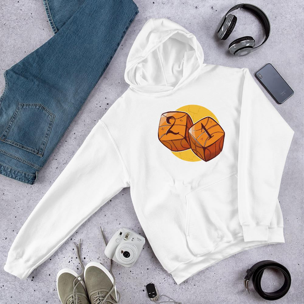 Basketball Dice Unisex Hooded Sweatshirt