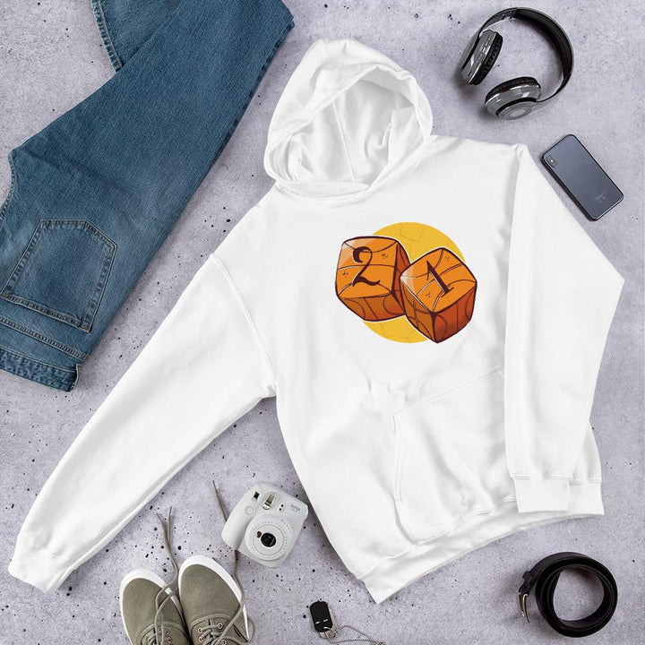 Basketball Dice Unisex Hooded Sweatshirt