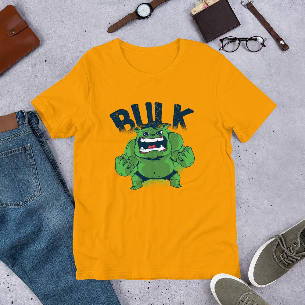 Bulk Half Sleeve T-Shirt — Gold